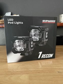 (NEW) RECON 1 2” (flood) pods with Amber backlight