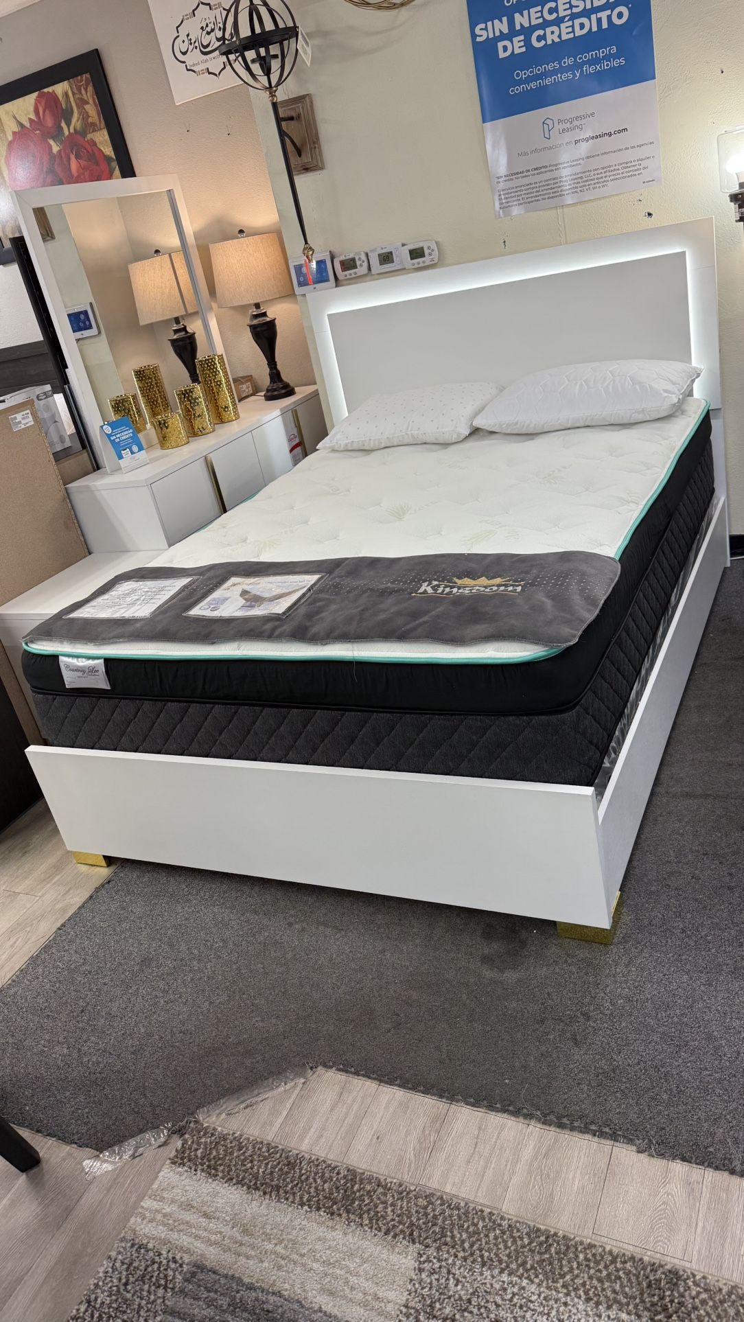 4Pc Queen Bedroom Set - Available In Black