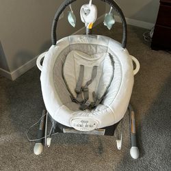 Graco Soothe N Sway LX Swing With Portable Bouncer