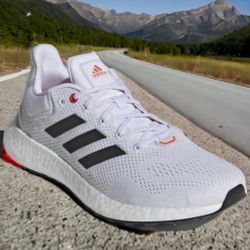 Adidas Pure Boost Ultra White Running Shoes GY5099 NEW Mens 8.5