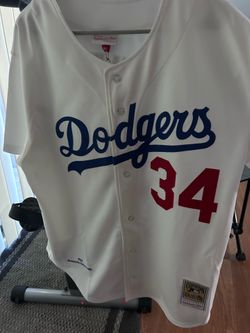 Fernando Valenzuela authentic Mitchell and Ness Jersey XL