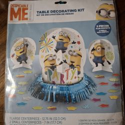 Despicable Me Table Decorating Kit