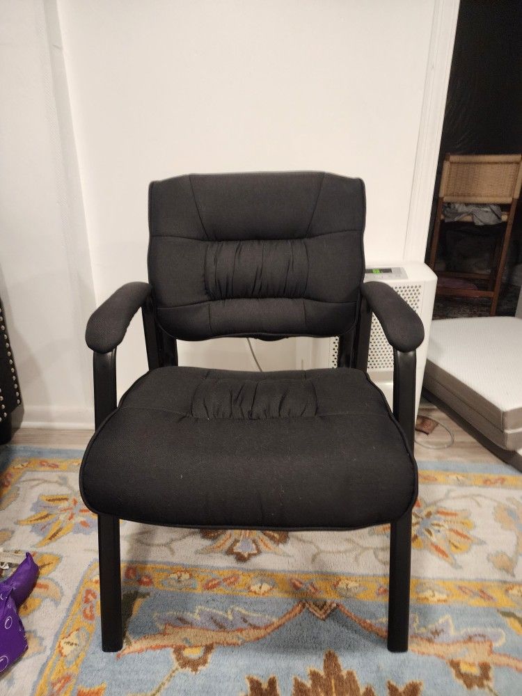 Black Arm Chair Fabric 