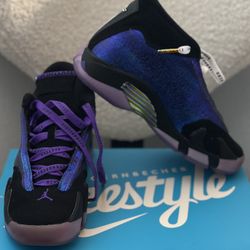 Air Jordan 14 Retro DB “Doernbecher” – Size 3.5Y (Ethan Ellis edition)