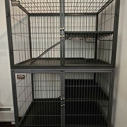 MidWest Ferret Nation Deluxe Ferret Cage, Double Story