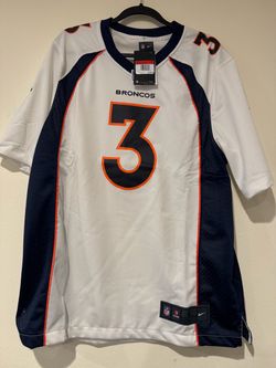 Nike Denver Broncos  Russell Wilson football jersey size large men new