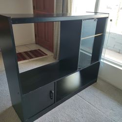  Black Entertainment TV Stand