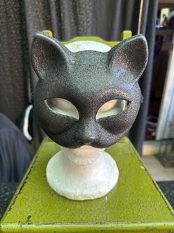 Black Cat Mask Halloween costume accessory