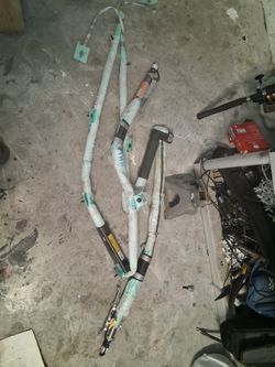 Dodge Challenge 2023 R&left Door Header Air Bags 