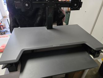 Ergotron table stand desktop adjustable