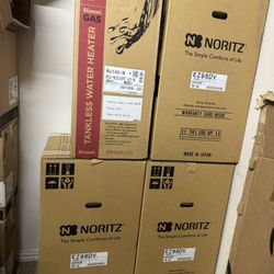 New Tankless water heaters - Noritz and Rinnai brand