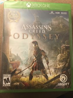 Xboxone assassins creed odyssey still in package