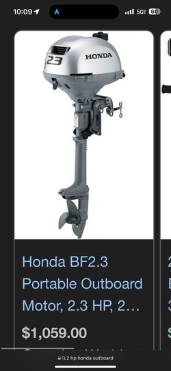 Honda 2.3 Outboard