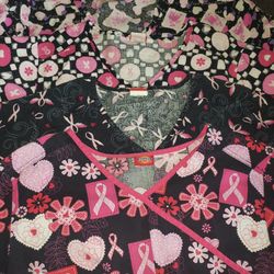 Scrub Shirts And 5 Pants All Med