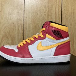 Air Jordan Retro 1 “light Fusion Red”