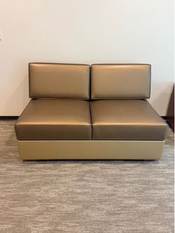 Martin Brattrud Commercial Lounge Loveseat – $300