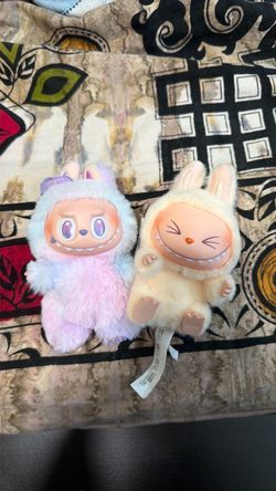 Pop Mart Plush Designer Labubus – Set of 2