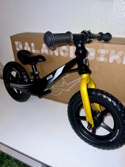 New balance bike in a factory-sealed box for only $45.