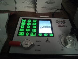 Control Panel For Train Set