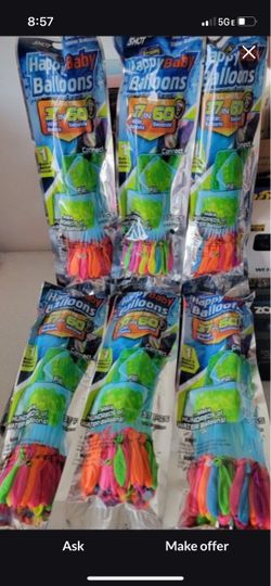 Water balloons