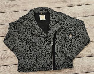 New Girls Black Jacket Size 5-6 Golf Kids