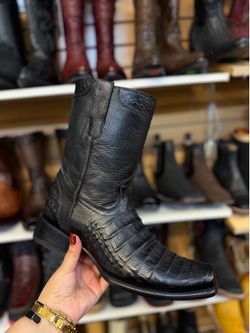 Botas vaqueras con cierre punta Dubai
