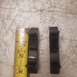 Nintendo Wii U OEM Console Vertical Stand Holders Set of 2 Black WUP-009