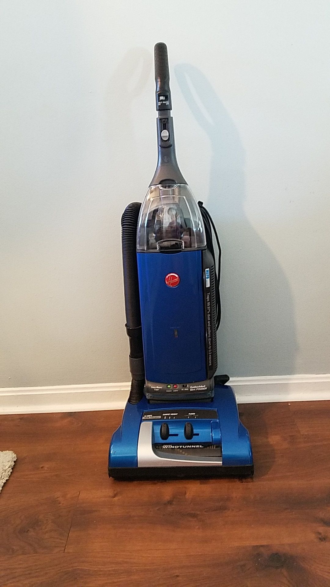 Hoover Anniversary Self-propelled Windtunnel Bagged Upright Vacuum