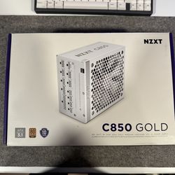 NZXT C850 Gold Rated PSU - White
