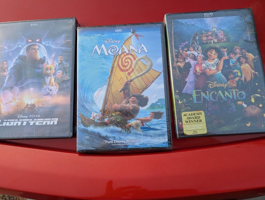 Disney Move DVDs Never Open
