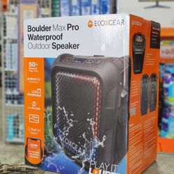 ECOXGEAR Boulder Max Pro Waterproof Bluetooth Speaker