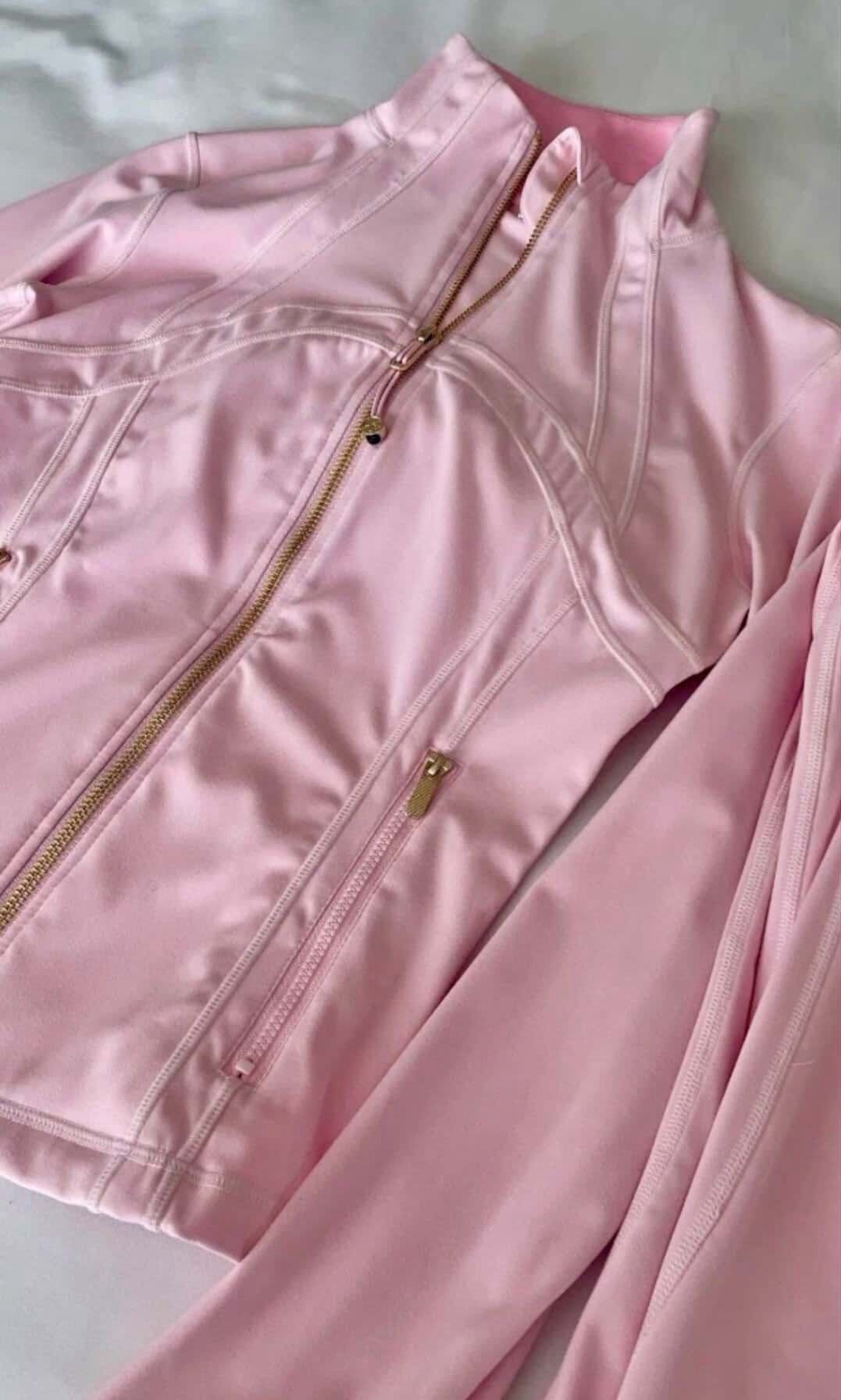 Pink Lululemon jacket 