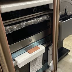 Box Combo Single Wall Oven And Microave GE 30”