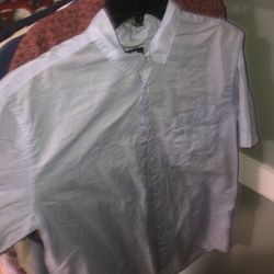 Blue Button Up 