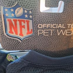 2 XS NFL Pet Seahawk Jerseys