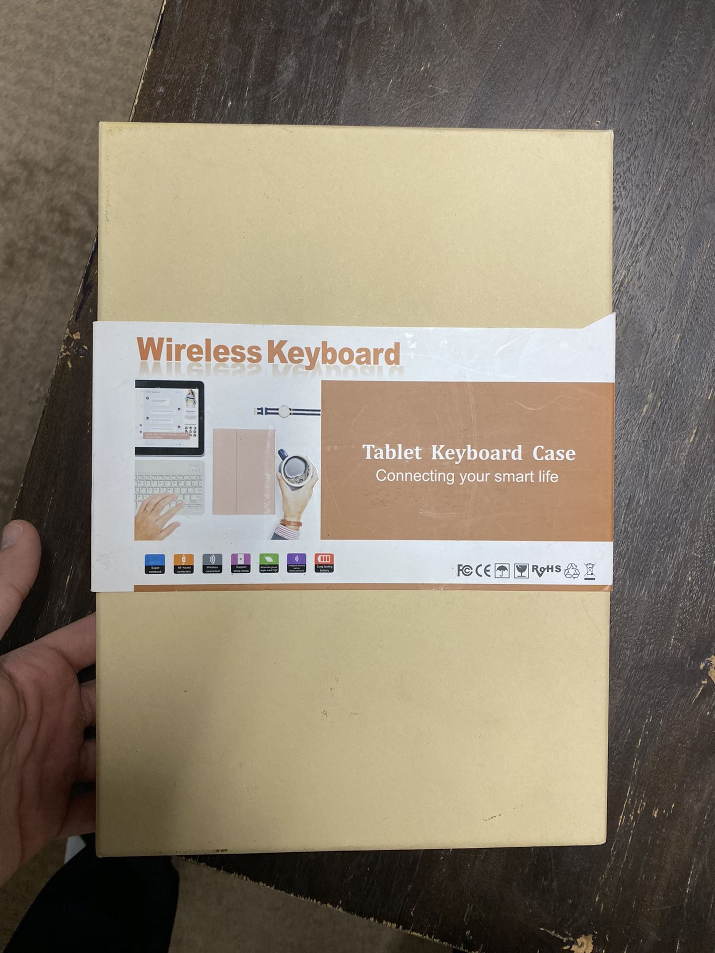 Wireless Keyboard For iPads, Tablets, Electronics