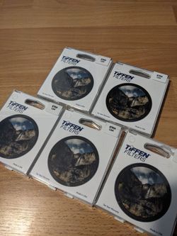 $10 each Tiffen 67mm 67CLR Clear Lens Filter