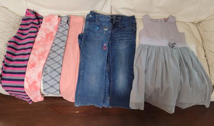 Girls Size 6/7T Clothes – 7 Pieces