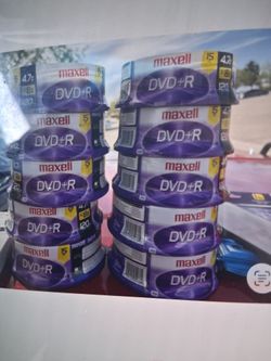 Assorted DVD-R, BD-R & CD-R Rewritable Disks