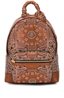 brown Amiri Bandana Classic Backpack