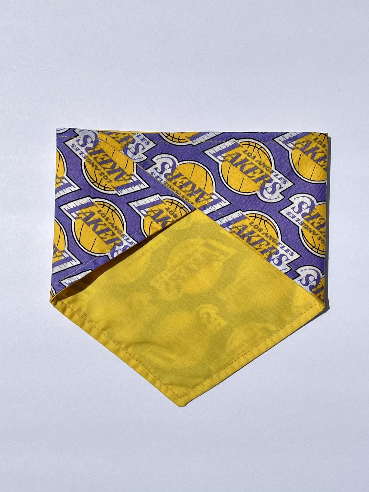 Los Angeles Lakers Dog Collar Bandana - Small 