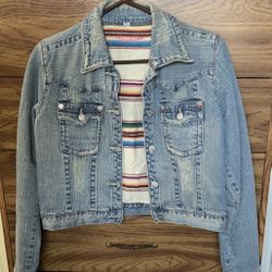 Super Cute Cropped Denim Jacket 