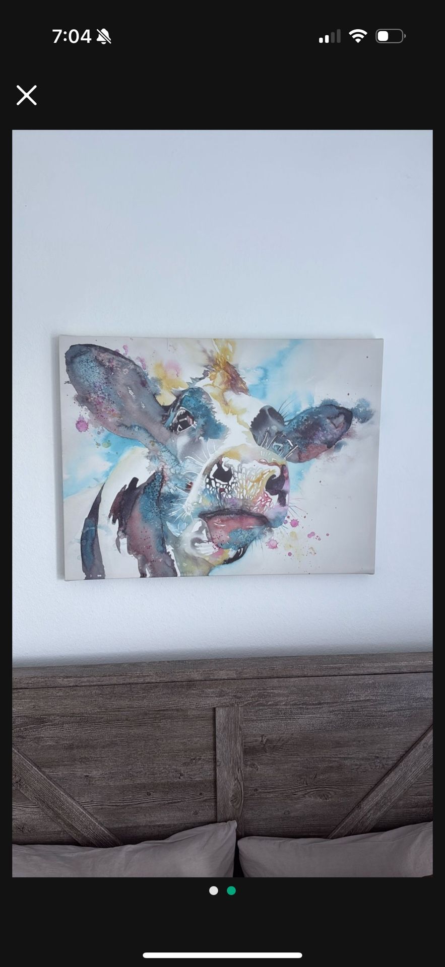 Painting Of A Cow