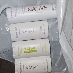 Brand New Assorted Native Brand Deodorants Bundle....