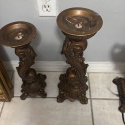 Candle Holders 2 Big New
