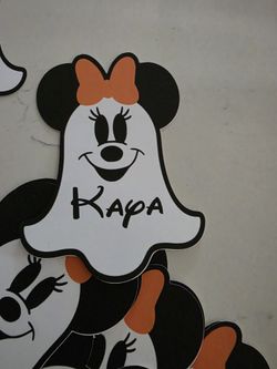 Mickey Ghost Cut Outs