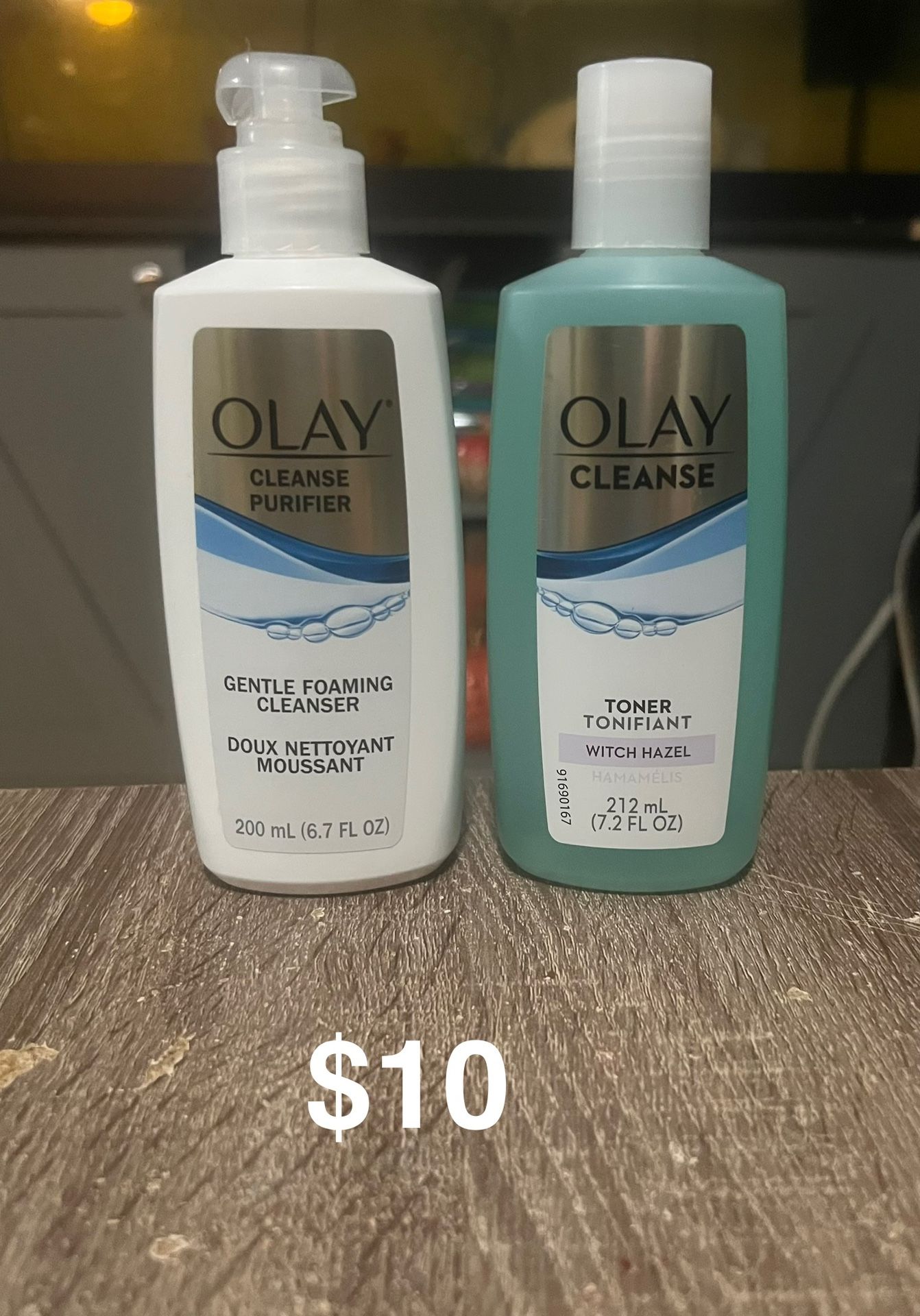 Olay Face Cleanser And Toner 