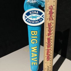 🍻 Kona Big Wave Tall Beer Tap Handle 