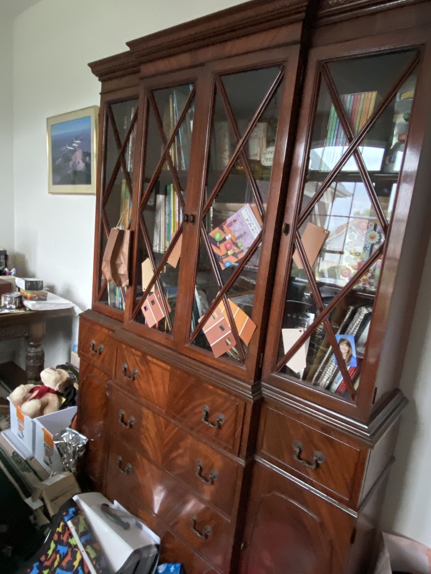 Vintage China Cabinet A Beauty!