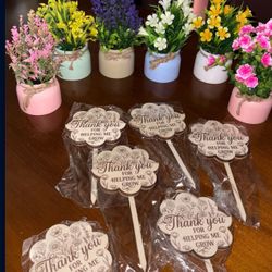 Thank You Appreciation Gift Flowers Teacher Sister Mom Grandma Girlfriend Wife